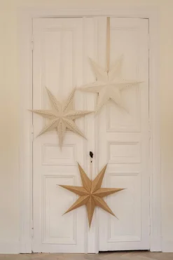 Adventstjerne 75 cm Off White