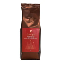 Gavepakke Julekaffe & hjertesjokolade rød