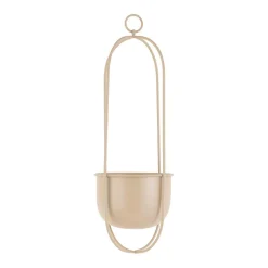 Hengepotte Singel 45 cm beige