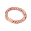 Hårstrikk, støvrosa, coral