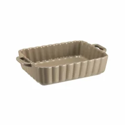 Ildfast form 25 cm mørk beige