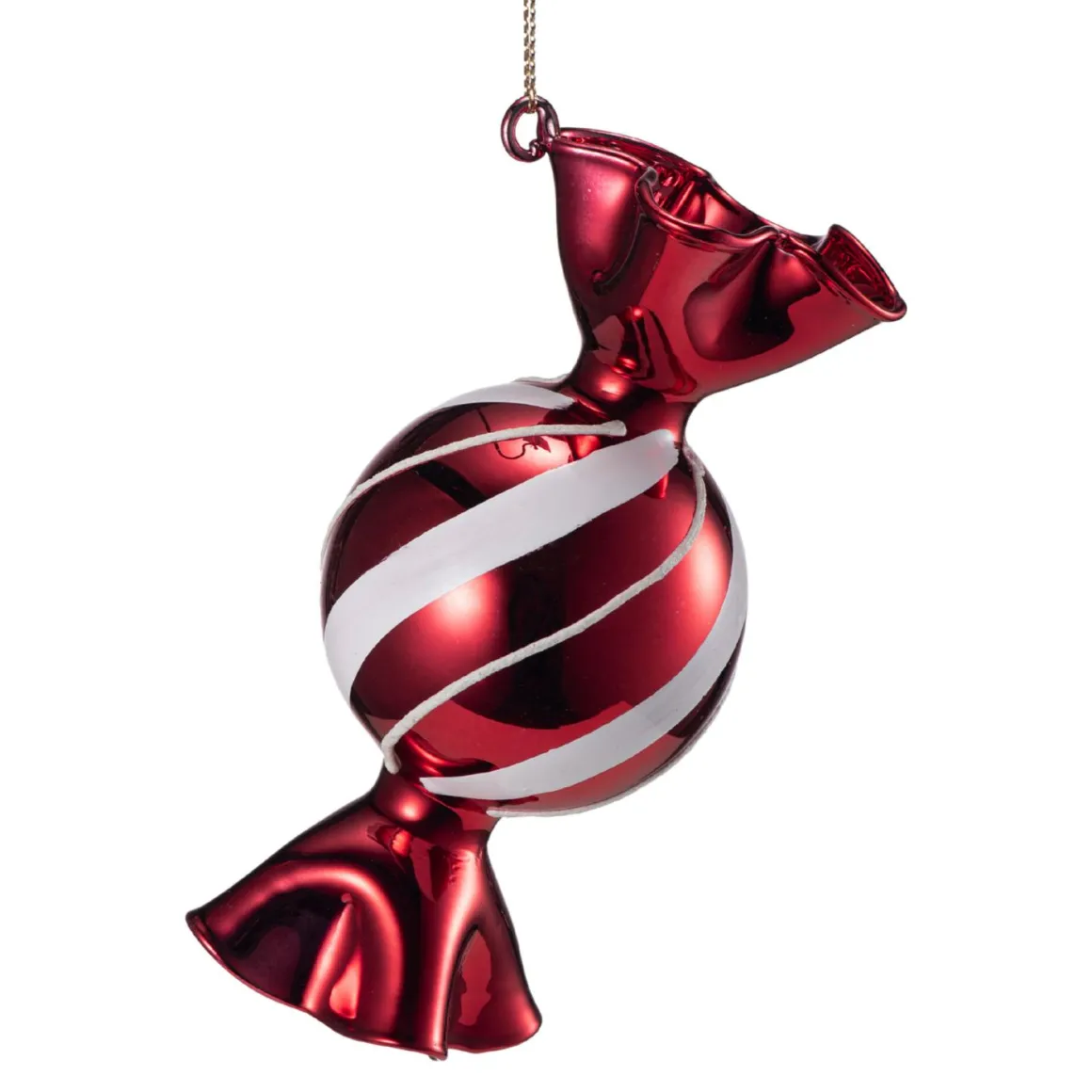 Julekule Candy Rød