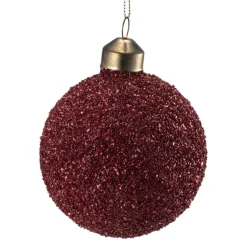 Julekule glitter perle