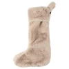 Julestrømpe Faux fur