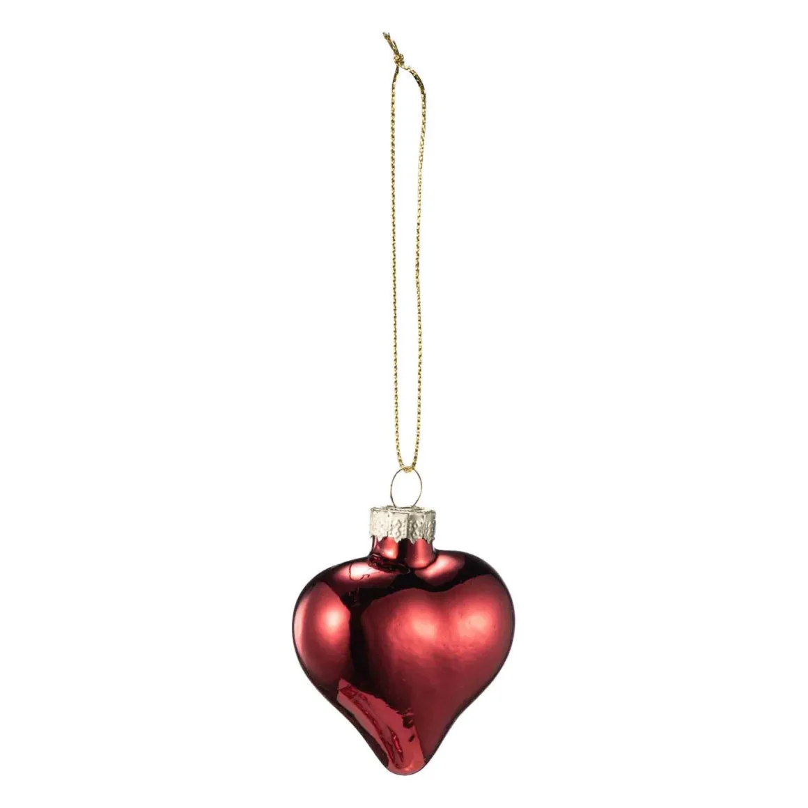 Juletrepynt Hjerter 6 pk