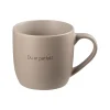 Kopp Du er perfekt, beige