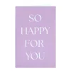 Kort So Happy for you
