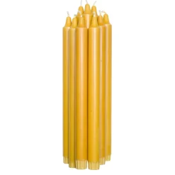 Kronelys 27 cm Gult