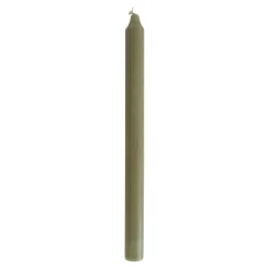 Kronelys 27 cm mosegrønn