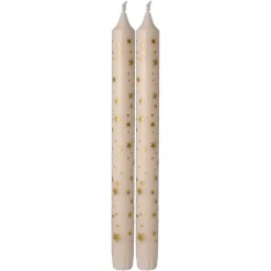 Kronelys Stjerner 25cm 2 pk