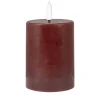 Kubbelys LED 12,5 cm bordeaux