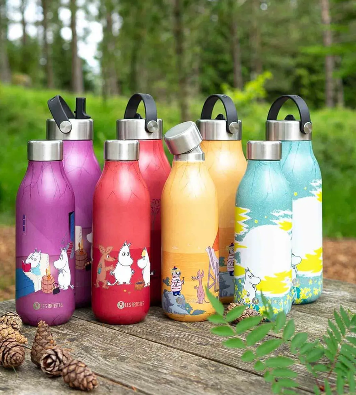 Les Artistes - Bottle Up Mummi termoflaske 0,5 l, rød