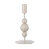 Lysestake Bubble 16,8 cm, beige