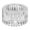Lysestake kombi 4,3 cm glass