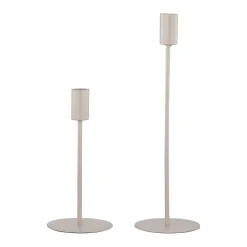 Lysestake Melina 28,5cm beige