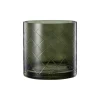 Lyslykt Billie rutet 12cm grønn