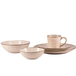 Middagstallerken Iben 26cm beige