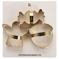 Pepperkakeformer 3pk