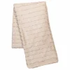 Pledd Faux fur ruter 130x170cm