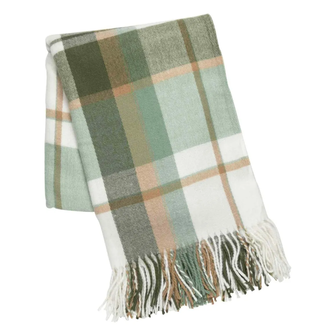 Pledd Tartan 130x170 cm grønn