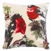 Putetrekk velur Dompap skog 48x48cm