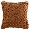 Putetrekk velur Sassari 48x48cm brun