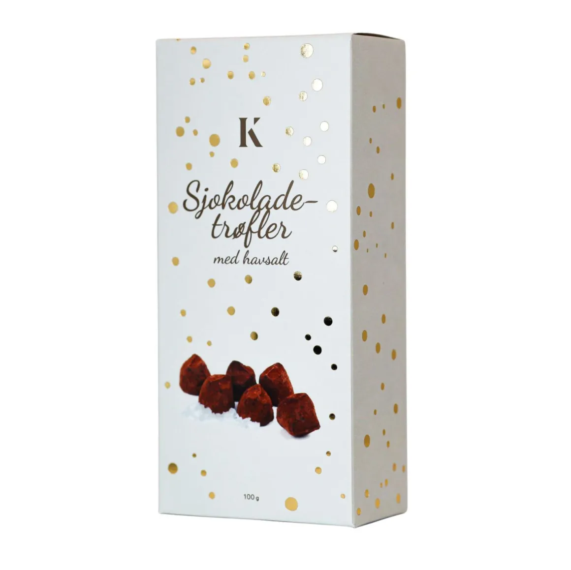 Sjokoladetrøfler m/havsalt