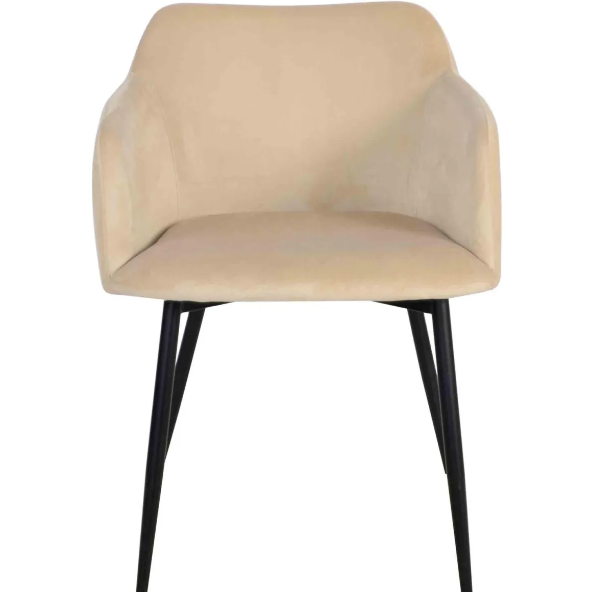 Spisestol Levi velur beige 1 stk