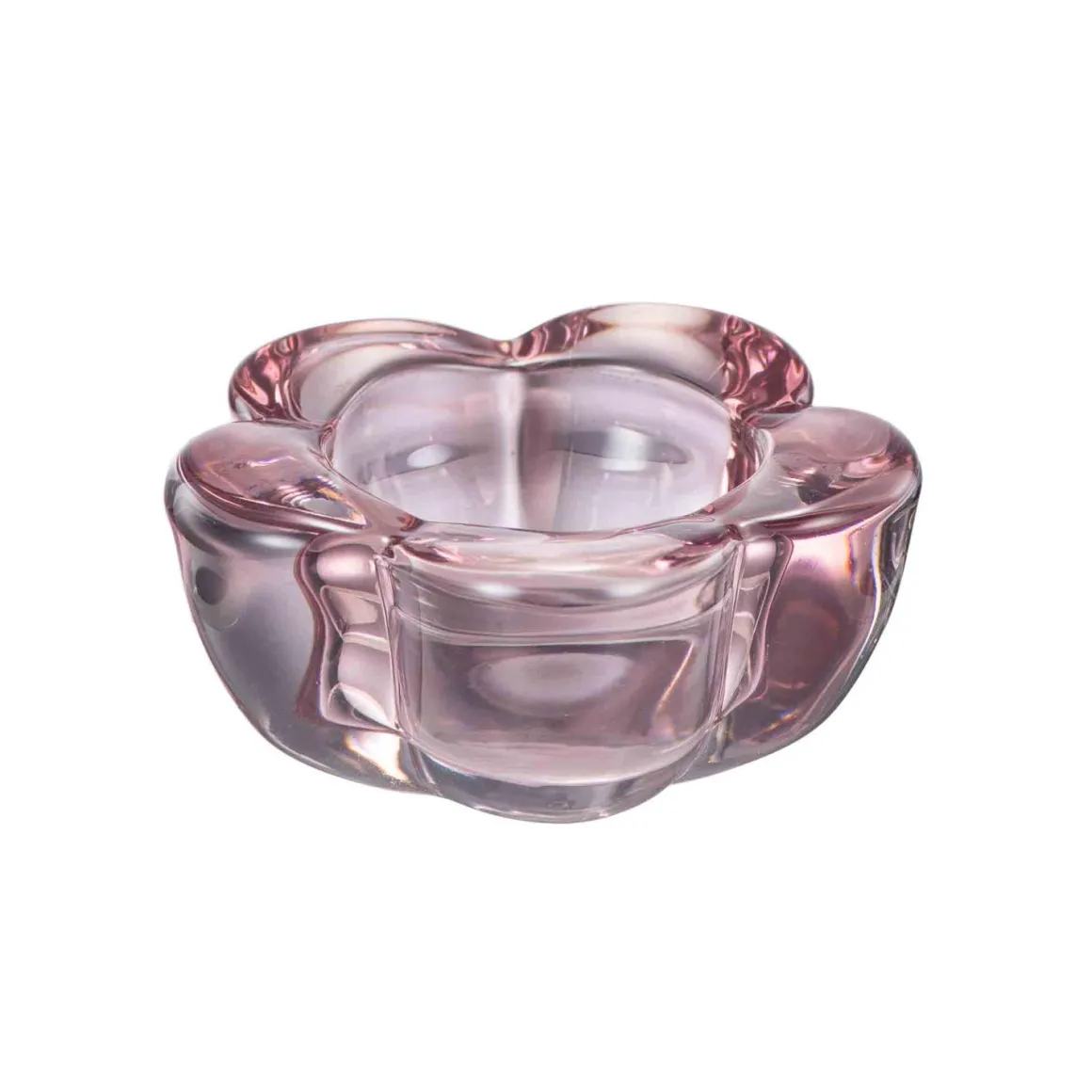 Telysholder Blomst 3,8 cm rosa
