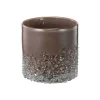 Telysholder Fay 10cm brun