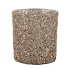 Telysholder Glitter Gull 8 cm