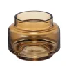 Telysholder Leah 9,5cm brun